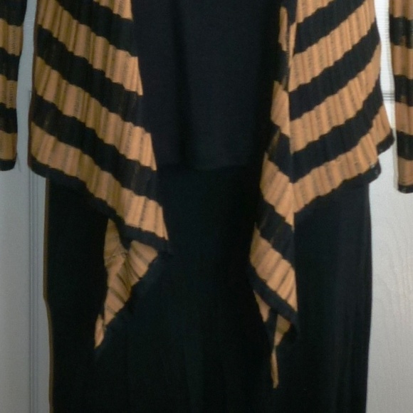 Coldwater Creek - Open-Tie Front Stripped Sweater - Picture 8 of 8